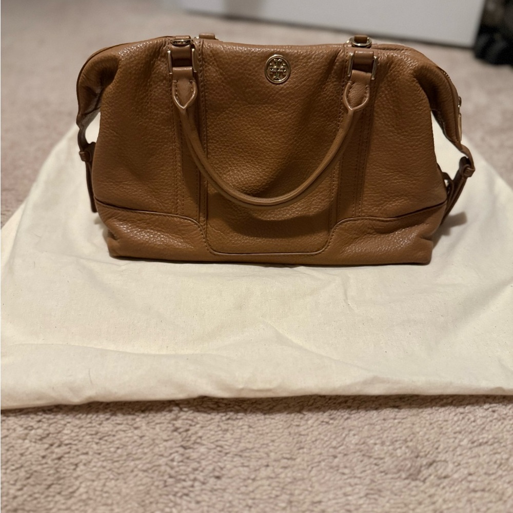 Tory Burch Tan Leather Satchel